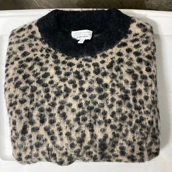 & Other Stories Leopard Print Sweater - Picture 3 of 6